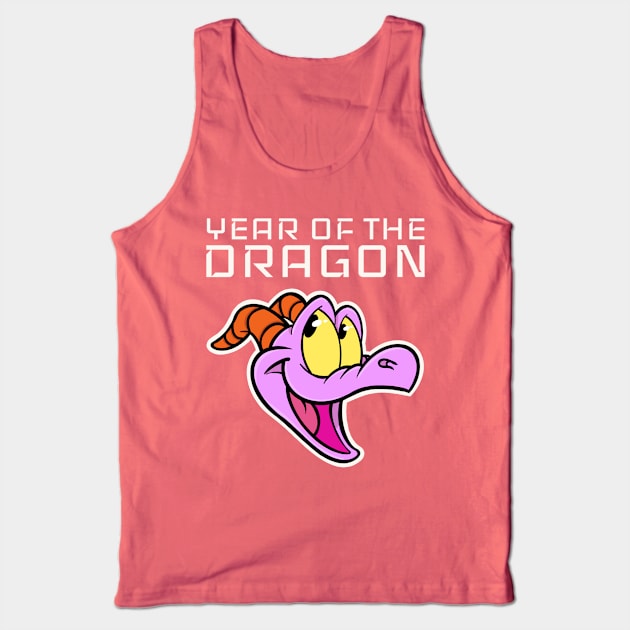 Year of the dragon Happy little purple dragon of imagination Tank Top by EnglishGent